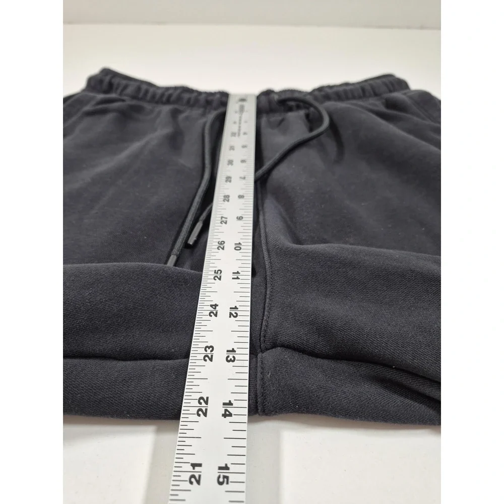 Jordan Sweatpants Mens Large Black Fleece Jogger Pants Flight Logo FD7345-011